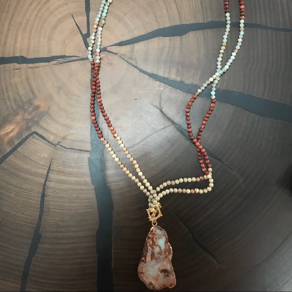 Handmade authentic necklace.